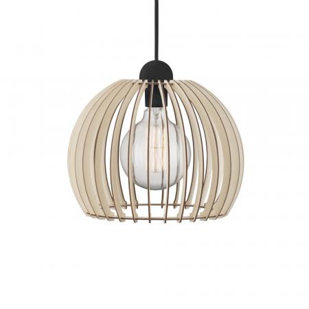 Filigrane Holz Pendelleuchte 30cm NORDLUX